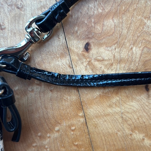 Coach  Black and White Wristlet - Picture 7 of 8